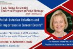 VIDEO: Polish-Estonian Relations and Their Importance in Current Events – Lecture by Ambassador Aldona Z. Woś