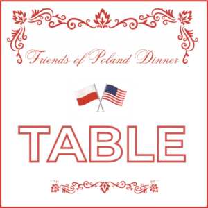 Friends of Poland Table